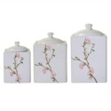 Corelle Cherry Blossom Canister Set