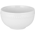 Fitz and Floyd Everyday White Beaded Fruit Bowl