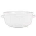 Fitz and Floyd Everyday White Double Handle Chili Bowl