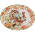 Certified International Autumn Breeze Oval Platter