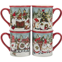 Certified International Christmas Gnomes Mug