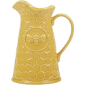 Certified International French Bees Embossed Honeycomb Pitcher