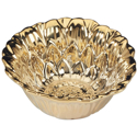 Certified International Gold Coast 3-D Sunflower Ice Cream Bowl