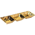 Certified International Gold Coast 3-Section Tray