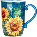 Certified International Golden Sunflowers Pitcher