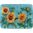 Certified International Golden Sunflowers Rectangular Platter