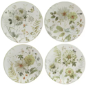 Certified International Green Fields Toile Dessert Plate