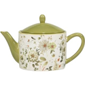 Certified International Green Fields Teapot