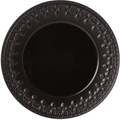 Lenox Chelse Muse Fleur Matte Black Dinner Plate