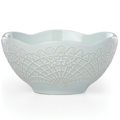 Lenox Chelse Muse Scallop Blue All Purpose Bowl