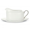 Noritake Maestro Gravy Boat with Tray