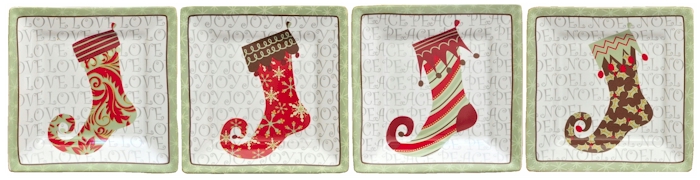 222 Fifth by PTS International Christmas Stocking