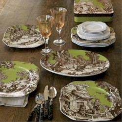 Discontinued Rosanna Famille A Table Dinnerware