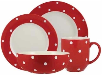 Baking Days Red by Spode