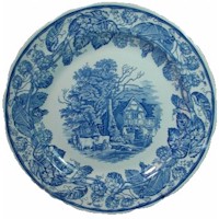 Rural Scenes by Spode